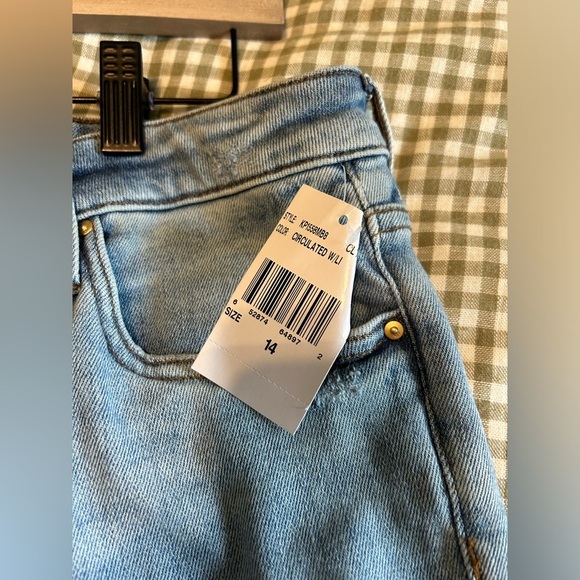 KUT from the Kloth high rise Reese fab ab jeans size 14 NWT - Picture 4 of 5